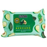 Beauty Formulas Avocado vlažni robčki 25 kos | Shoptok.si