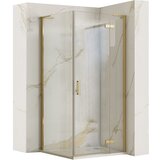 Rea Tuš kabina Hugo 80x90 Gold Brush | shoptok.hr