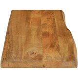 Stolna Mizna plošča 90x40x2,5 cm naraven rob trden mangov les | Shoptok.si
