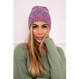 Kesi Cap with fleece Melisa K241 purple+red Cene