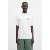 Carhartt WIP Majica 'Chain' kamen / bela | Shoptok.si