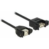 Delock podalj&amp;scaron;ek USB A-B 1m vgradni črn črn 85108, (21028104) Slike