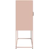  Visoka ploča ružičasta 68x39x107 cm čelik | shoptok.hr