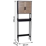 Tendance kupaonski ormarić za iznad wc školjke 2 vrata + 1 polica mdf, bergen | Eponuda.ba
