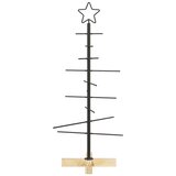  Metalna božićna jelka Crna 89 cm Čelik s praškastim premazom | Eponuda.com