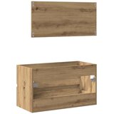  Ormar boja dimljenog hrasta 100 x 50 x 200 cm konstruirano drvo | shoptok.hr