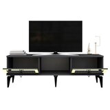 Hanah home Hanah Kućni TV komoda Linda, 150x44,6x29,6 cm, antracit-zlatna boja | Eponuda.ba