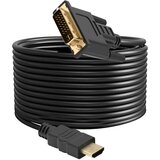 AVIZAR HDMI moški na DVI 24 1 ženski video adapter, Full HD 1080p - crn 5m, (21261923) | Shoptok.si