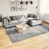  Čupavi tepih PAMPLONA visoka vlakna moderni plavi 200 x 280 cm | shoptok.hr