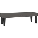 vidaXL Krevet s oprugama i madracem sivi 200x200 cm od umjetne kože | shoptok.hr