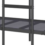 vidaXL Krevet na kat bez madraca crni 90x200 cm čelik | shoptok.hr