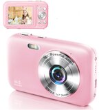 INF digitalni fotoaparat 1080P 44MP 16 x zoom 2,4-palčni zaslon pink, (21266047) Cene
