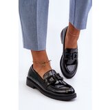 S. BARSKI Lacquered Women's Moccasins with Ornament S.Barski | Shoptok.si