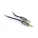 Audio kabl AUX PREMIUM GEMBIRD, 3,5mm stereo to 3,5mm stereo, 0,75m, CCAP-444-0.75M | Eponuda.ba