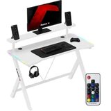 Huzaro Hero 1.9 Beli RGB Gaming sto 120x60cm | Eponuda.com