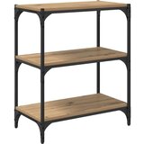 vidaXL Knjigovni omar artisan hrast 40 x 33 x 70.5 cm Konstruiran les | Shoptok.si