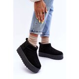 Boto Suede Snow Boots On Platform Black Corcoran | ePonuda.com
