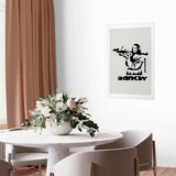  Plakat - Mona Lisa with a Bazooka 21x30 Bez okvira s margom | shoptok.hr