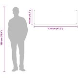 vidaXL Kuhinjska obloga Črna Steklo 120 x 40 cm Trdna | Shoptok.si