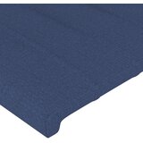  Uzglavlje s ušima plavo 183x23x78/88 cm od tkanine | shoptok.hr
