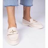 D/CEO marka niezdefiniowana Beige women's moccasins with gold decoration Senna Cijene
