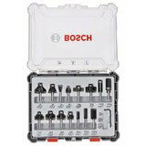 Bosch komplet raznih glodala, 15 komada, držač od 8 mm 15-piece mixed application router bit set Cene