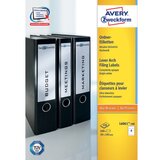 Avery Zweckform Etikete za široke registratorje 192 x 59 mm 1/100 Cene