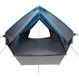  Teepee šator s krovom Plava i siva 490 x 410 x 210 cm | shoptok.hr