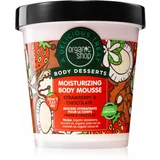Organic Shop Body Desserts Strawberry & Chocolate pena za telo z vlažilnim učinkom 450 ml