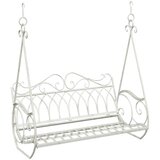 vidaXL Ljuljačka Čelik 112 x 60 x 126 5 cm Antič White - antično bijela 112 x 60 x 126 5 cm Cijene