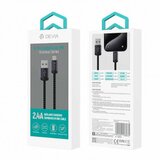 DEVIA kabl Gracious Series Usb Lightning 2A 1m Crni | ePonuda.com