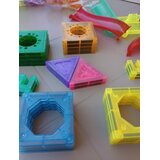 Classic World Magnetni konstruktor set Rainbow Ball run 69 delova A1571502B Magnetne kocke Slike