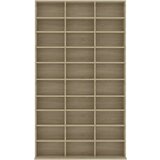 Cd ormarić za CD-ove boja hrasta 102x16x177,5 cm konstruirano drvo | shoptok.hr