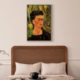  Slika - Frida Kahlo – Self-Portrait with Bonito 80x120 U prirodnom drvenom okviru | shoptok.hr
