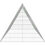  Kavez za piliće Srebrno 430 x 100 x 85 cm Cinkani čelik | shoptok.hr