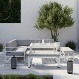 Bessagi Garden jedilna lounge garnitura aruba, krem, siva, 5-Delno Cene