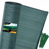  Zelena sjenila mreža 185 g/m², 1,7 × 10 m + 50 vezica | shoptok.hr