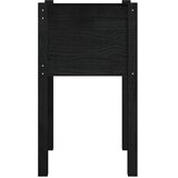  Vrtna sadilica crna 40 x 40 x 70 cm od masivne borovine | Eponuda.com
