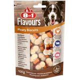 8in1 Flavours Meaty Biscuits piščanec - 3 x 100 g | shoptok.hr