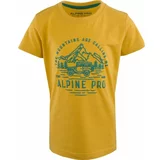 Alpine pro MESCO Majice za dječake, žuta, veličina