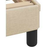  Krevet s madracem Hanko krem 90 x 190 cm od tkanine | shoptok.hr