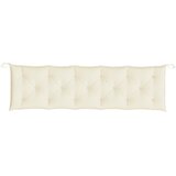  Jastuk za vrtnu klupu krem bijeli 180x50x7 cm od tkanine Oxford | shoptok.hr
