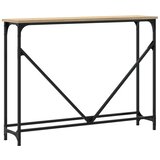  Konzolni stol boja hrasta 102 x 22,5 x 75 cm konstruirano drvo | Eponuda.com
