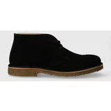 Astorflex Cipele od brušene kože za muškarce, boja: crna