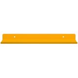  Lebdeća polica Zidne 4 pcs Žuta 30 x 9 x 2,5 cm Čelik | shoptok.hr
