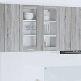 vidaXL viseći ormarić s policom zidne riga siva sonoma 80 x 31 x 80 cm | shoptok.hr
