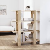 vidaXL knjižna omara/pregrada sonoma hrast 100x30x123,5 cm Cene