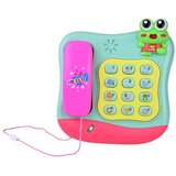  Dječji glazbeni telefon sa žabicom, melodijama i svjetlima | shoptok.hr