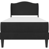  Okvir za krevet s uzglavljem Crna 100 x 200 cm Baršun - Crna 100 x 200 cm | shoptok.hr