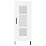  Visoka komoda bijeli 34,5x34x180 cm od konstruiranog drva | shoptok.hr